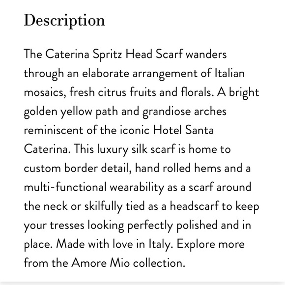 Camilla Catarina Spritz Silk Square Scarf - Picture 8 of 10